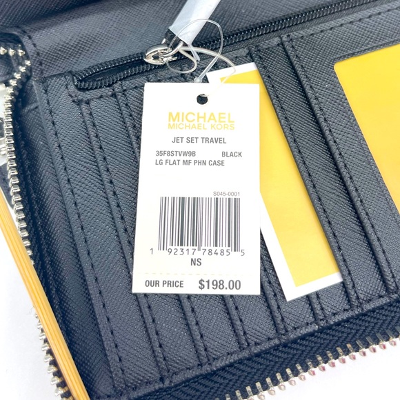 Michael Kors JST LG Flat MF Phone Case Wallet - Picture 7 of 7